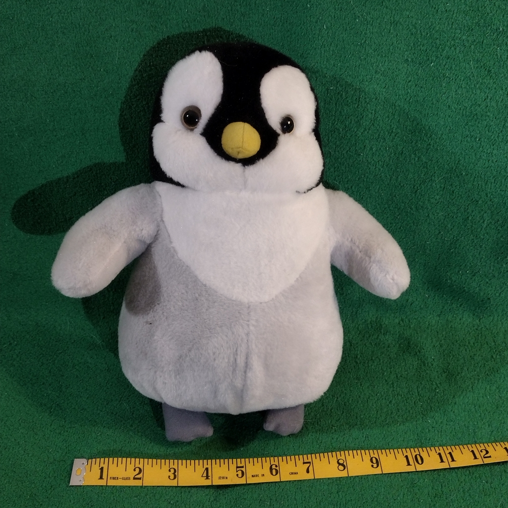 Warner Bros. Black and White Stuffed Penguin